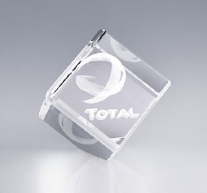 Rautenwürfel 4cm aus Glas