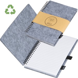 RPET-Notizbuch aus Filz