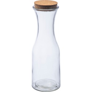 Glaskaraffe mit Korkdeckel 1.000 ml