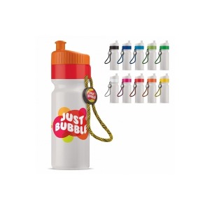 Sportflasche mit Rand und Kordel 750ml