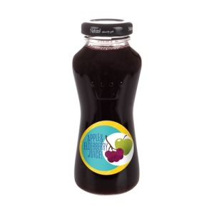 Apfel- und Holundersaft