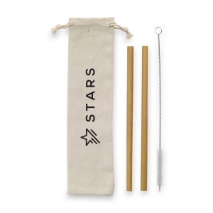ECO Bamboe Straw Set pailles en bambou