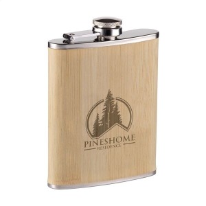 Hipflask Bamboo 200 ml Trinkflasche