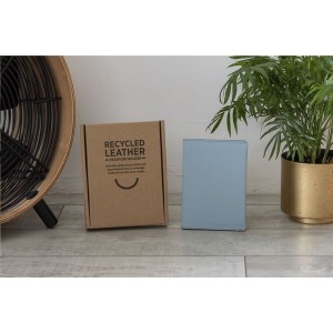 Recycled Leather Passport Holder Reisepass-Etui