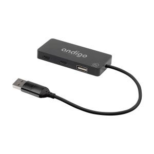 Tecco GRS Recycled Alu USB Hub 