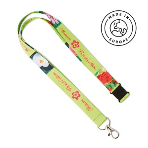 In Europa hergestelltes vierfarbiges Lanyard