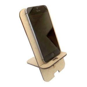 Telefonhalter Holz