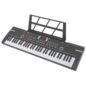 ORGEL MIT 61 TASTEN, DIGITALANZEIGE, NOTENPULT