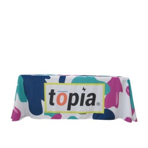 Nappe à couverture totale - 137x178cm table de 4 pieds