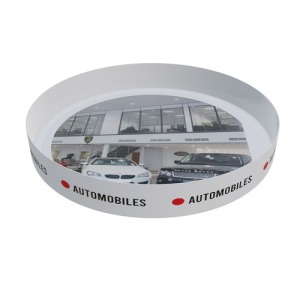 Plateau rond à bord relevé 32cm