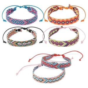 Pack de 6 bracelets brésiliens 