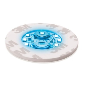 Dessous de verre autocollant lumineux 4 couleurs