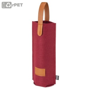 Sac à vin en feutre