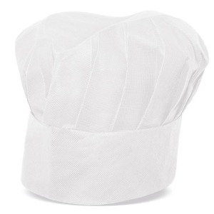 Toque de cuisinier en non tissé
