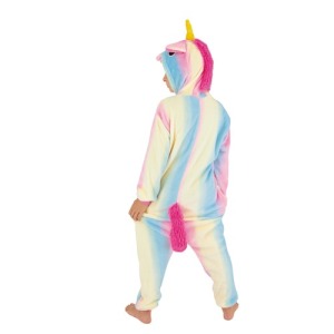KIGURUMI EINHORN REGENBOGEN KINDERKOSTÜM T 4/6JAHRE