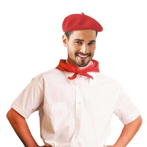 BASKISCHE BARETT ROT LUXUS