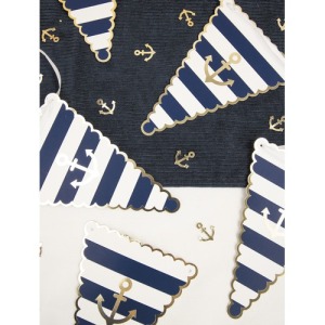 WIMPELGIRLANDE MARINIÈRE 3M