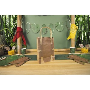 SACS PAPIER TOTEM AVENTURIER X 4