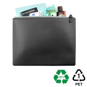 Reißverschlusstasche 318 x 240 x 10 mm aus rPET