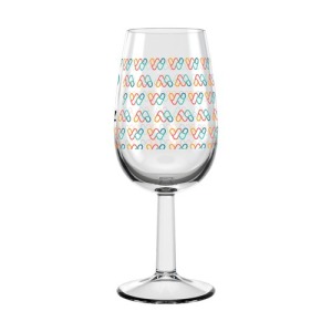 Personalisiertes Weinglas INAO 22cl - Vierfarbig