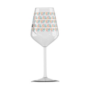 Personalisiertes Weinglas Cabernet 37cl - Vierfarbig