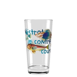 Personalisiertes Bierglas Shaker 58cl - Vierfarbig