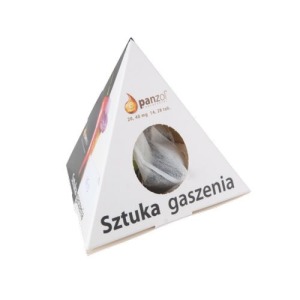 10 Pyramidenteebeutel im Pyramidengehäuse