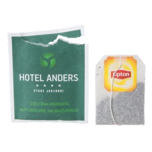 Teebeutel Lipton in Papierhülle