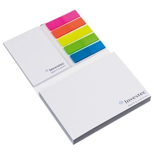 Wiederverschließbare Blöcke, bedrucktes Blatt