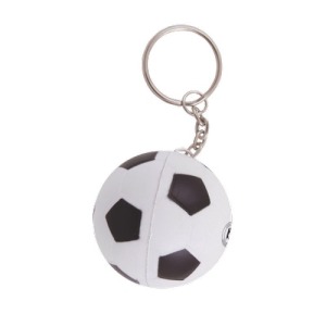 Anti-Stress Fußball mit Schlüsselanhänger