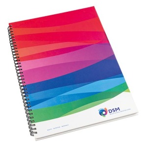 Wire-O Hardcover-Heft A5 50 Blatt