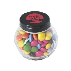 Kleine Bonbonniere mit Schokoladendragees