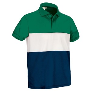 Polo-Shirt mit kurzen Ärmeln 3 Farben