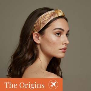 Ruban à cheveux en satin