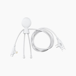 MR BIO LONG FAST 60W WHITE - Multicâbles de 60w d'1m