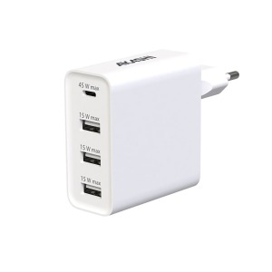Yoriyoi - intelligentes Netzladegerät 6a - 3 usb und type-c 60w