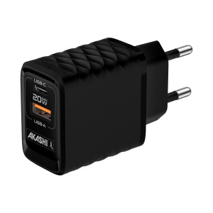 Ultra-schnelles 20W USB- und USB-C-Netzladegerät