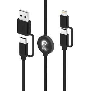 4-IN-1-KABEL MIT DATENÜBERTRAGUNG ULTRASCHNELLE AUFLADUNG
