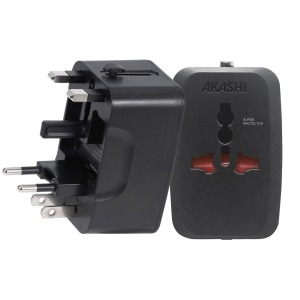 Adaptateur universel de voyage - Noir