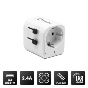 Adaptateur universel Europe vers Monde