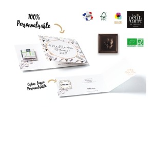 Karte 1 Carré 4g Bio mit personalisierbarem Ring