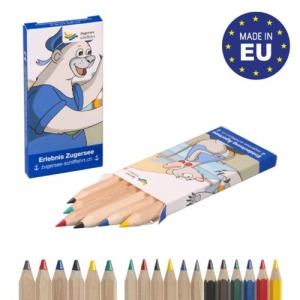 Set aus 6 Premium-Farbstiften