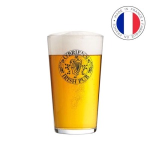 Bierglas 25cl halb