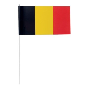 Kleine Belgien-Flagge