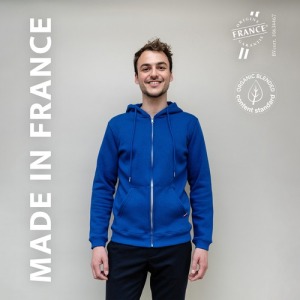 Herren Hoodie mit Fleece Zipper