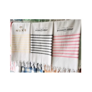 Fouta aus recycelter Baumwolle