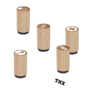 Mini Woodies - zusätzlicher 1-c Tampondruck auf der Seite