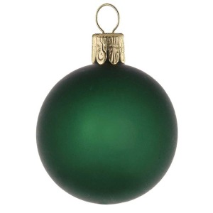 Traditionelle Weihnachtskugeln aus Glas 834
