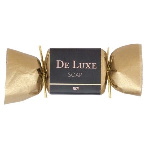 Mini-Seife - Vanille, in Goldfolie - Deluxe Gold