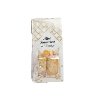 4 Mini-Orangen-Financiers